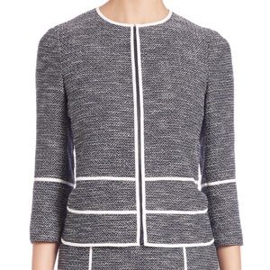 NWT Lafayette 148 Navy Aisha Jacket